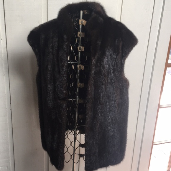 Mink Vest From Austria! Custom Made For Owner. - Picture 1 of 1